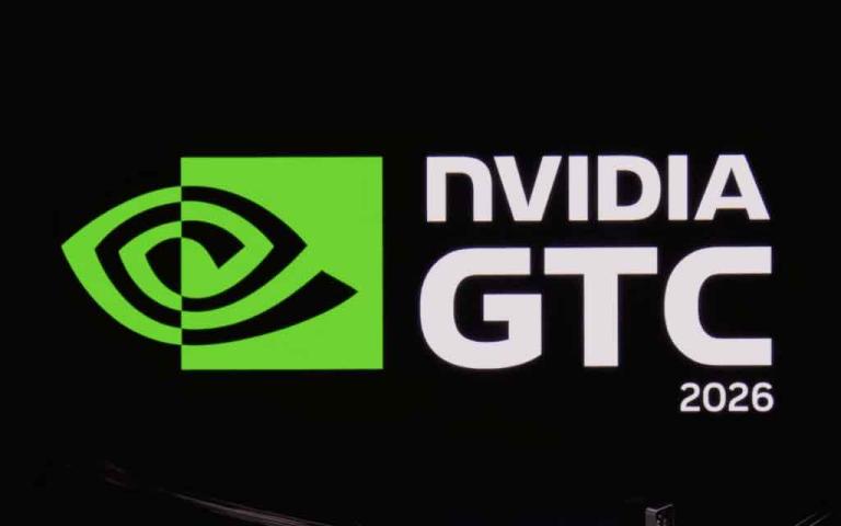 NVIDIA GTC 2026 keynote showcasing Vera Rubin platform, physical AI robotics, and next generation GPU innovations