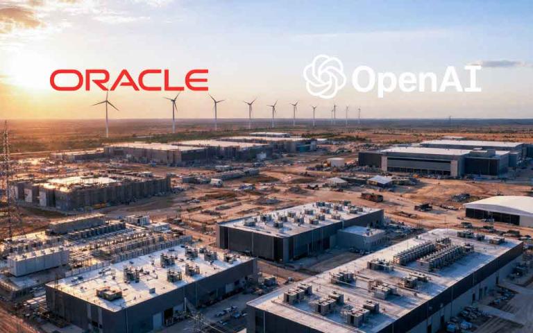Oracle and OpenAI AI data center campus in Abilene Texas linked to the Stargate AI infrastructure project