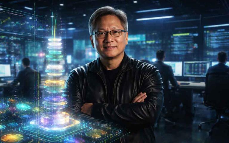 AI engineer using high compute tokens with Nvidia GPUs showing productivity leverage in 2026