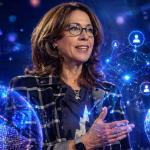 AI bots dominating global internet traffic with network data flow visualization and automation systems