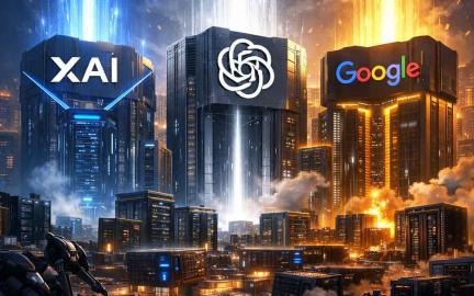 AI supercomputers and data centers from xAI OpenAI Google and Meta competing in the exaflop compute race with massive GPU clusters