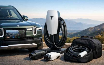 Best EV gadgets 2026 including AI route planner smart chargers and EV accessories improving electric vehicle efficiency and convenience