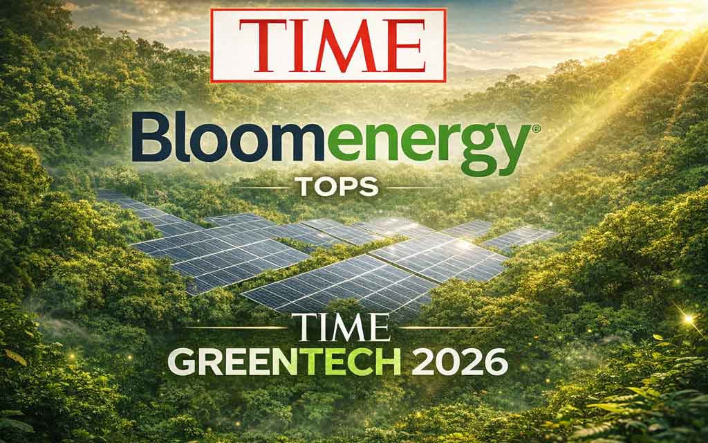 Bloom Energy solid oxide fuel cells providing reliable clean power to AI data centers solving energy demand challenges in 2026