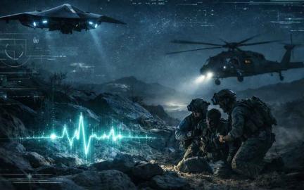 US military using AI and quantum magnetometry Ghost Murmur system to detect a pilot’s heartbeat and perform rescue in mountainous terrain in Iran