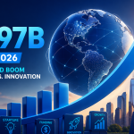 Global startup funding surge in Q1 2026 highlighting AI and climate tech investment growth