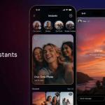 Instagram Instants app showing one-time view disappearing photo feature similar to Snapchat