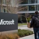 Microsoft headquarters and workforce concept showing voluntary buyouts and shift toward AI investments in 2026