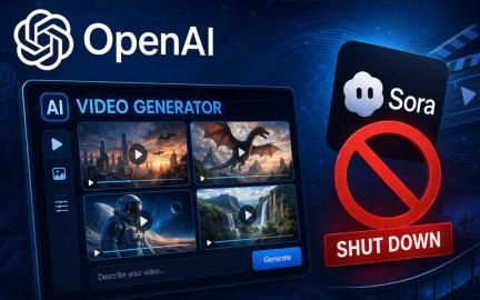 OpenAI Sora AI video app shutting down due to high costs and declining user engagement in 2026