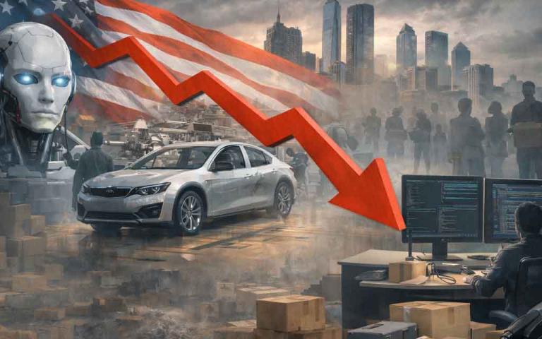 Global tech layoffs 2026 showing AI, EV and software job cuts led by USA market