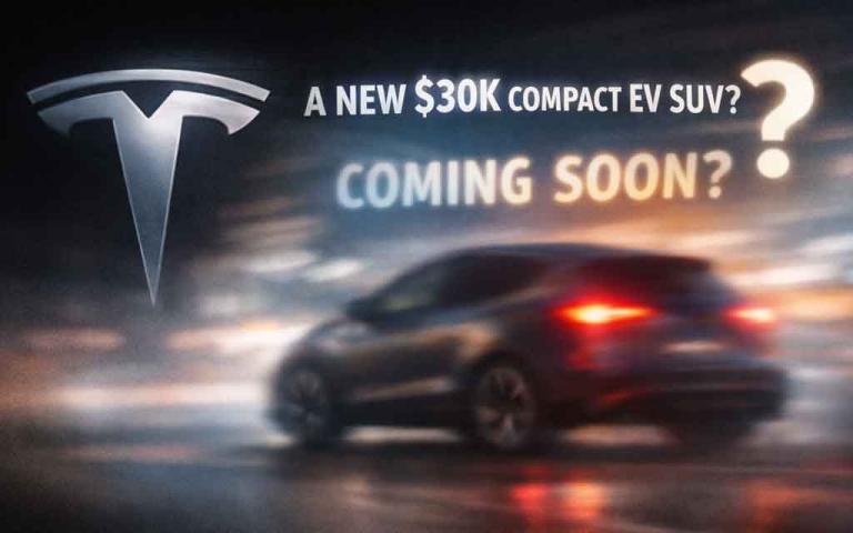 Tesla compact electric SUV concept smaller than Model Y designed for affordable mass market electric vehicle adoption in 2026