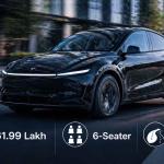 Tesla Model Y L six seater electric SUV in India showcasing long wheelbase design spacious interior and high range EV technology in 2026
