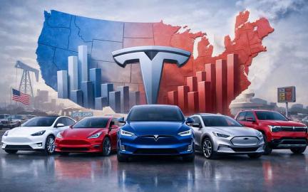 Top selling electric vehicles in USA Q1 2026 led by Tesla Model Y with market trends and auto sales insights