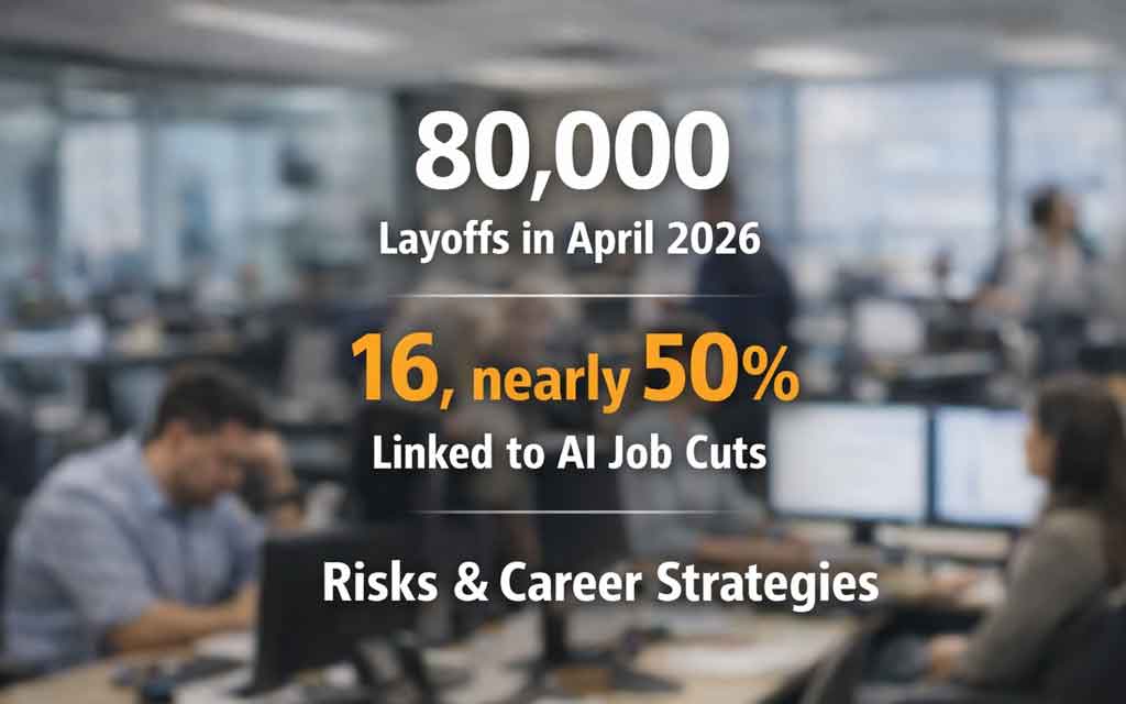 tech workers facing layoffs while AI hiring increases showing shift in job market and demand for new skills in 2026