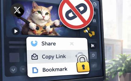 X app update removing copy video link option causing user frustration in 2026