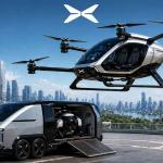 Xpeng flying car modular eVTOL vehicle combining ground driving and aerial mobility representing future transportation in 2027