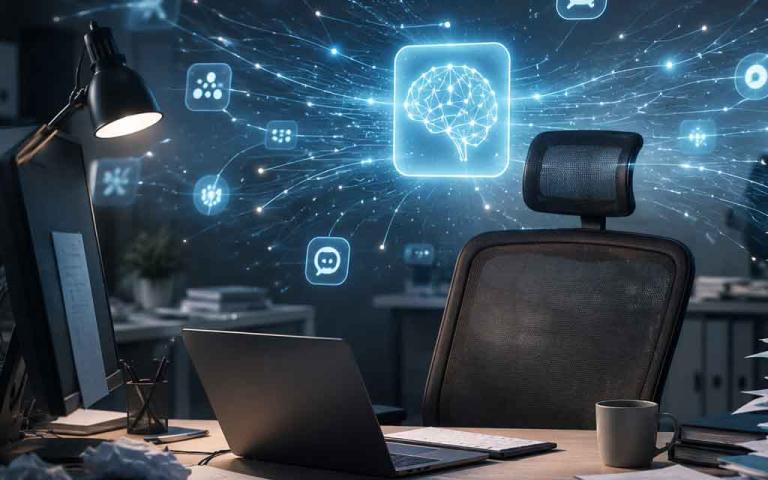 AI workplace mental exhaustion