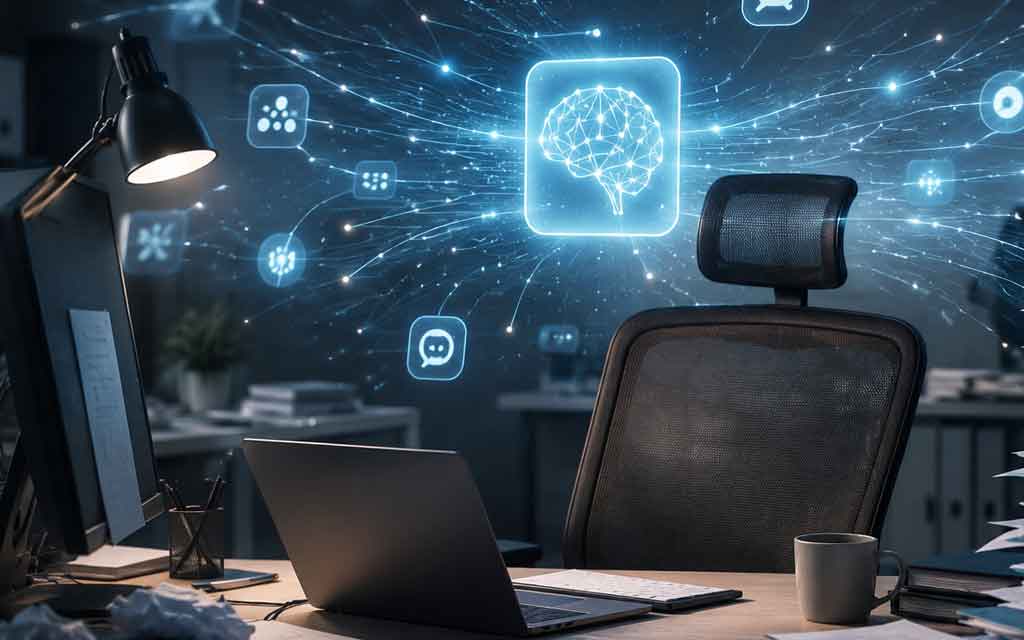 AI workplace mental exhaustion