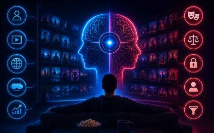 AI-powered streaming platforms using generative AI for content creation, recommendations, and personalized entertainment experiences