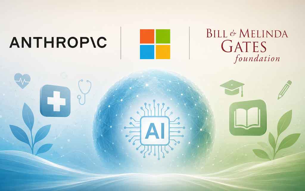 Anthropic and the Bill & Melinda Gates Foundation are investing $200M to bring AI-powered healthcare and education tools to underserved communities