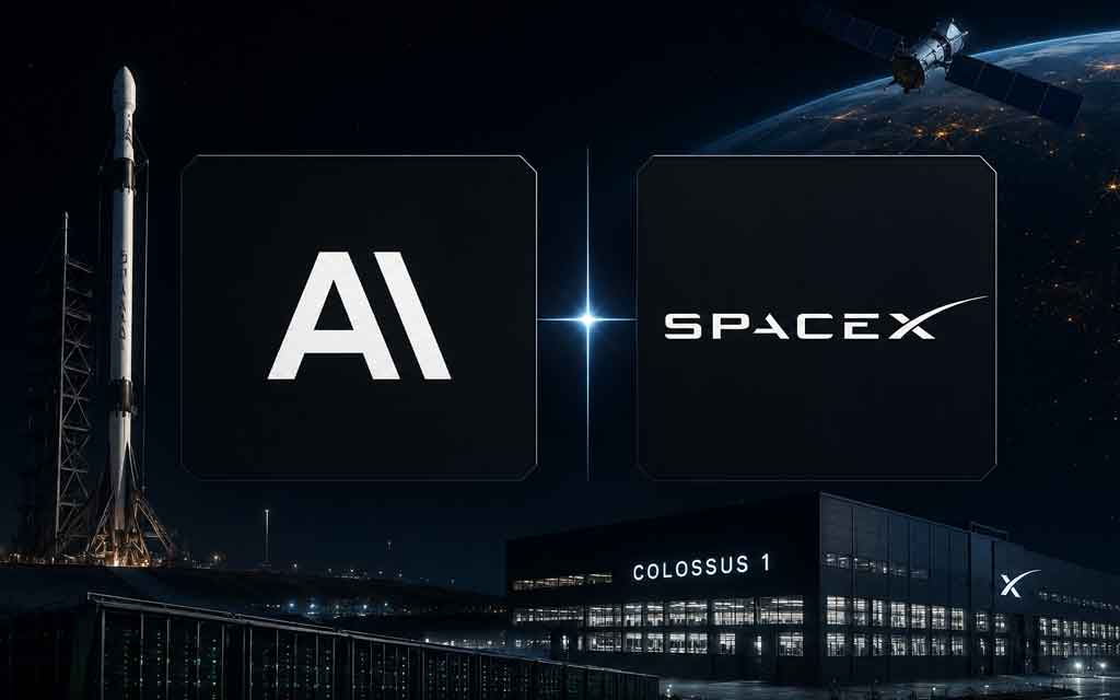 Anthropic and SpaceX AI infrastructure partnership using Colossus 1 supercomputer and NVIDIA GPUs