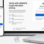Apple Education Store verification process using UNiDAYS for student and educator discounts in the United States