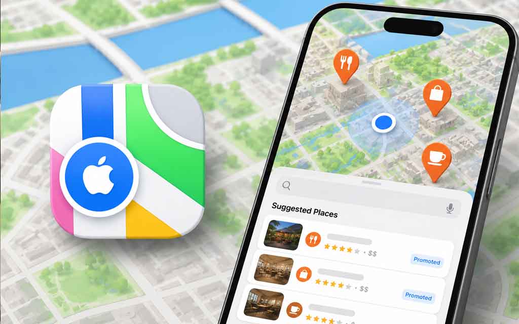 Apple Officially Rolls Out Ads in Apple Maps with iOS 26.5