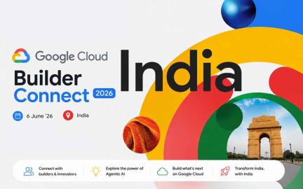 Google Cloud Builder Connect 2026 event in Delhi featuring Agentic AI, Gemini Enterprise Platform, developers, coding workshops, and cloud technology