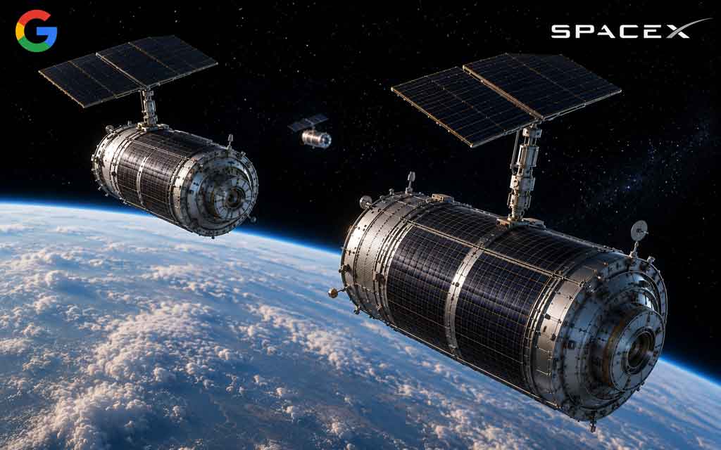 Google and SpaceX Explore Orbital AI Data Centers with Project Suncatcher