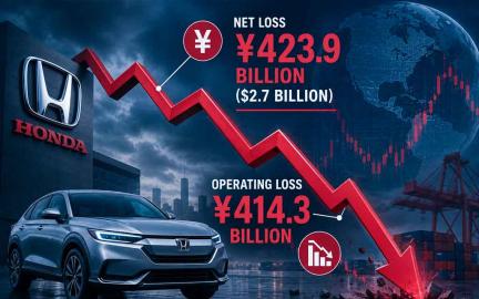 Honda Reports First Annual Loss Since 1957