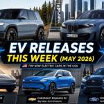 EV releases May 2026 USA