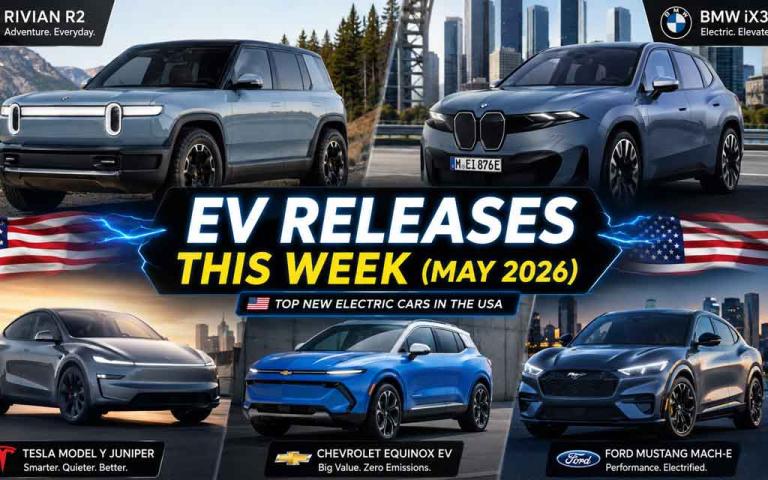 EV releases May 2026 USA