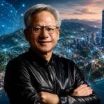 Nvidia CEO Jensen Huang speaking in Taiwan about AI chips, TSMC semiconductor manufacturing, and the future of artificial intelligence