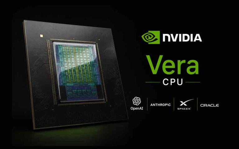 Advanced Nvidia Vera CPU powering next-generation AI infrastructure with OpenAI, Anthropic, SpaceX, Oracle Cloud, and futuristic agentic AI systems