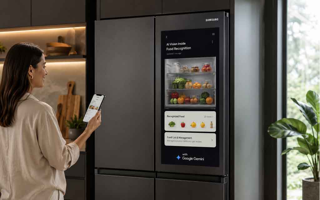 Samsung Upgrades Bespoke AI Refrigerators with Google Gemini for Advanced Food Recognition