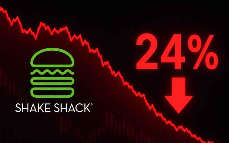 Shake Shack stock market decline after disappointing earnings and revenue miss in 2026