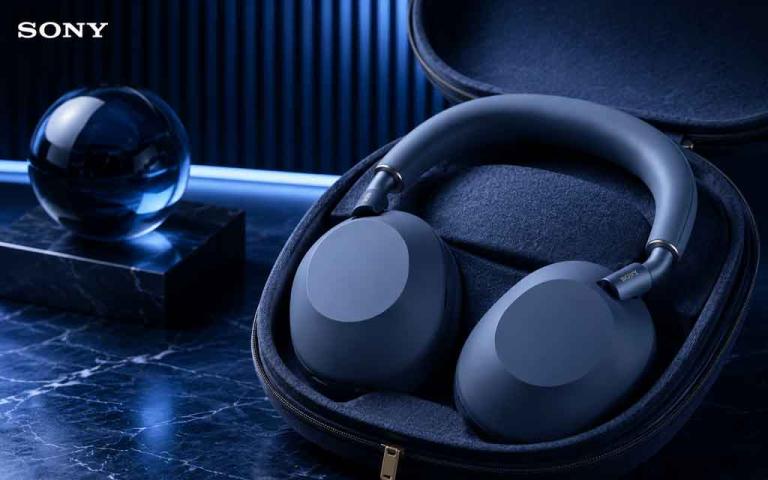 Sony WH-1000XM6 The ColleXion premium noise-cancelling headphones with luxury design, AI audio features, and immersive sound quality