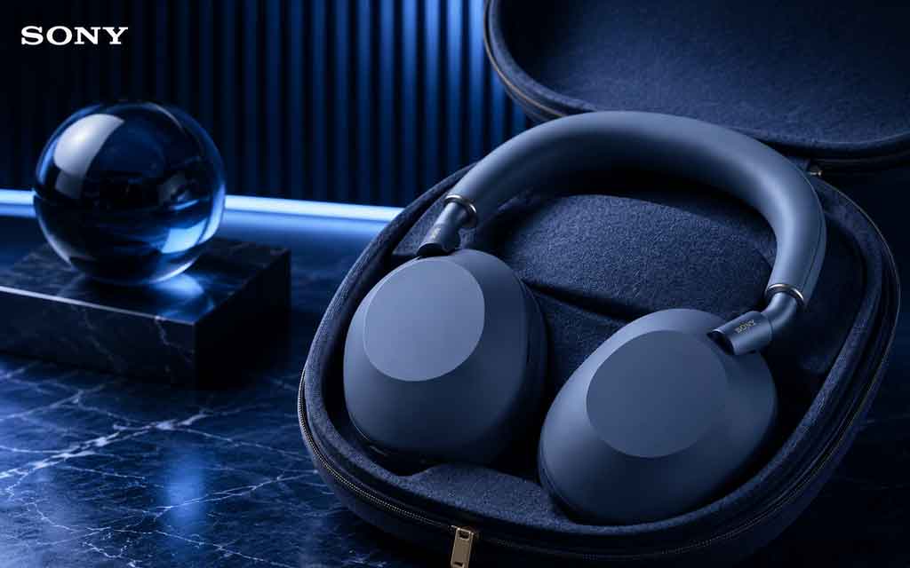 Sony WH-1000XM6 The ColleXion premium noise-cancelling headphones with luxury design, AI audio features, and immersive sound quality