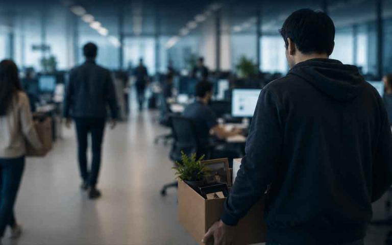 Technology employees affected by layoffs as AI, EV, software, and green tech companies restructure operations in 2026