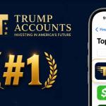 trump-accounts-app-number-one-finance-app-launch-2026