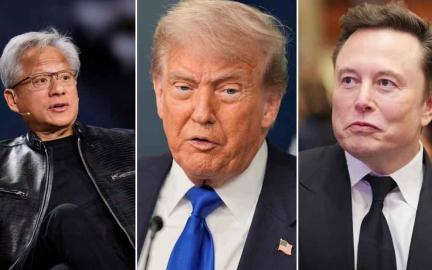 Donald Trump Arrives in Beijing with Elon Musk and Jensen Huang for Major AI & Tech Summit