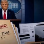 Declassified UFO and UAP government files with military footage and investigation reports released in 2026