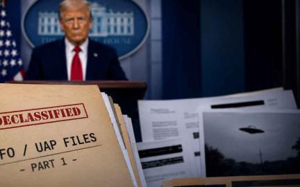 Declassified UFO and UAP government files with military footage and investigation reports released in 2026