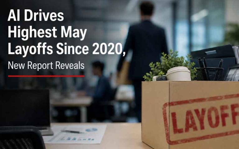 Office workers affected by artificial intelligence automation and corporate layoffs in 2026