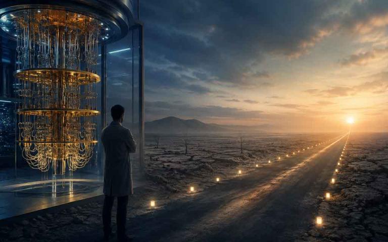 Amazon executive discusses why practical quantum computing capable of solving real-world problems may still be decades away.