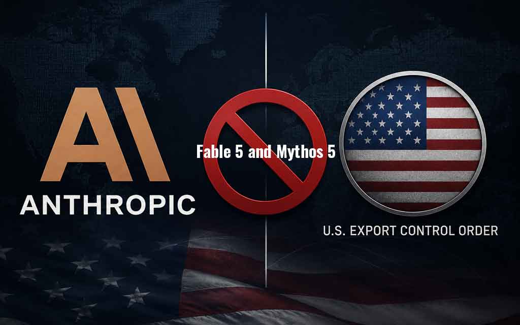 Anthropic disables Fable 5 and Mythos 5 AI models following US export control directive