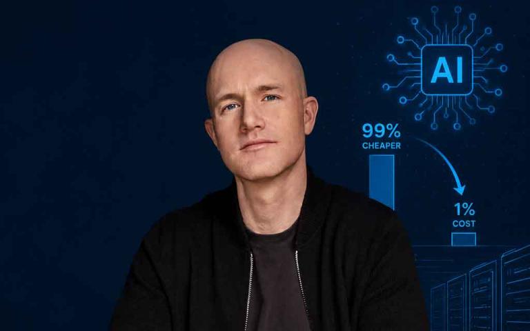 Futuristic artificial intelligence infrastructure with data centers, AI chips, energy networks, and digital workloads scaling across industries