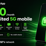 Cash App Mobile unlimited 5G wireless plan launched with AT&T network support and instant eSIM activation
