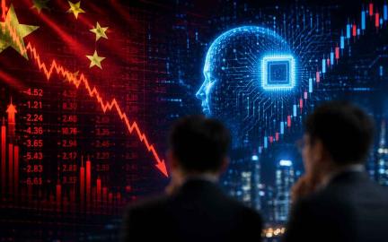 Chinese hedge fund managers warn that soaring AI stock valuations may signal a looming market correction in the global AI sector.