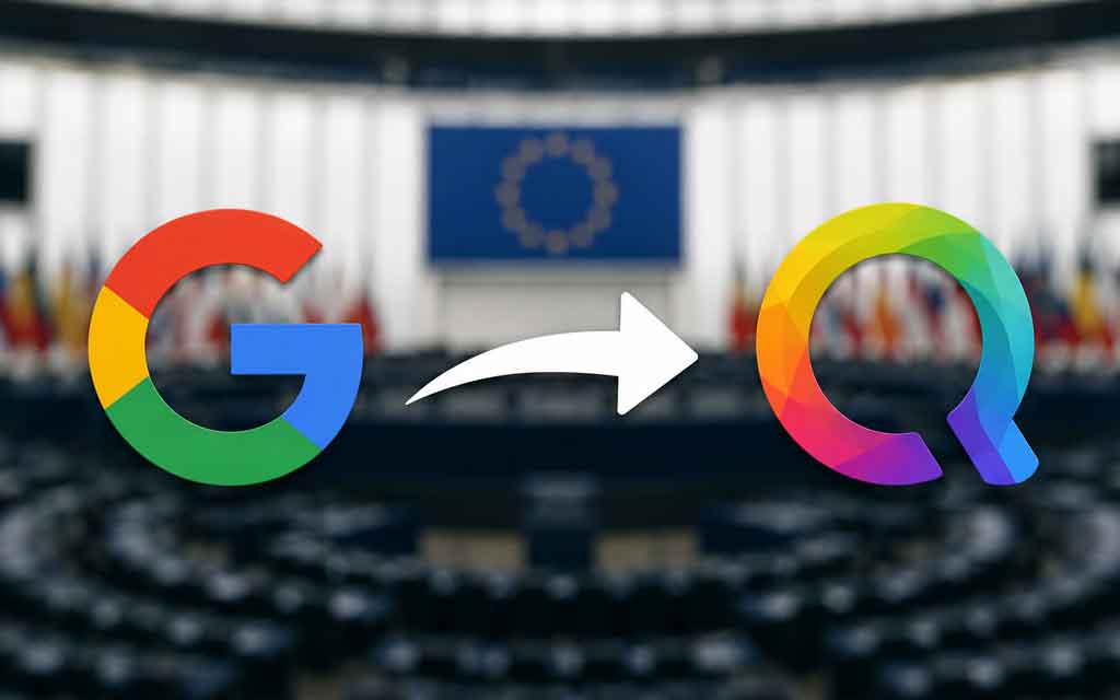 European Parliament adopts Qwant as its default search engine, replacing Google in a move toward greater digital sovereignty.