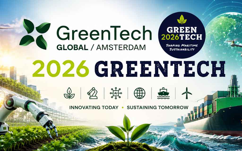 AI-powered greenhouse agriculture and sustainable maritime technology showcased at GreenTech 2026 events
